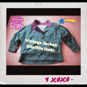 Vintage 80s Braefair Sport Unisex Nautical Jacket